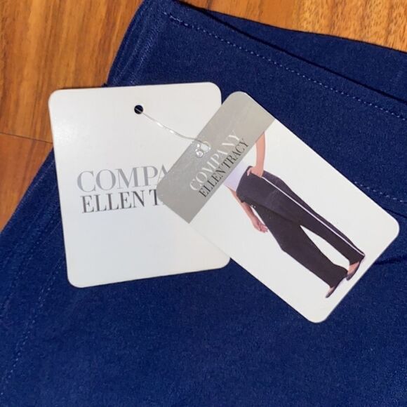 Company Ellen Tracy NWT Navy Loose and Flowy Trousers - Picture 6 of 8